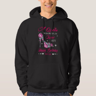 Queens Are Born In June 1977 45th Birthday For Gir Hoodie
