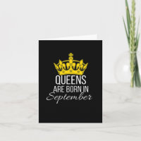 Queens Are Born In September