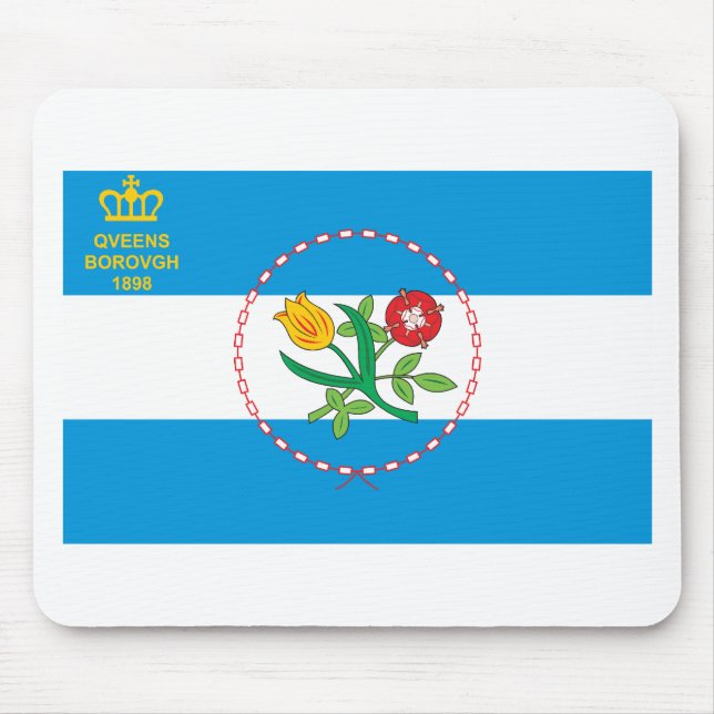 Queens Borough Flag Mouse Pad (Front)