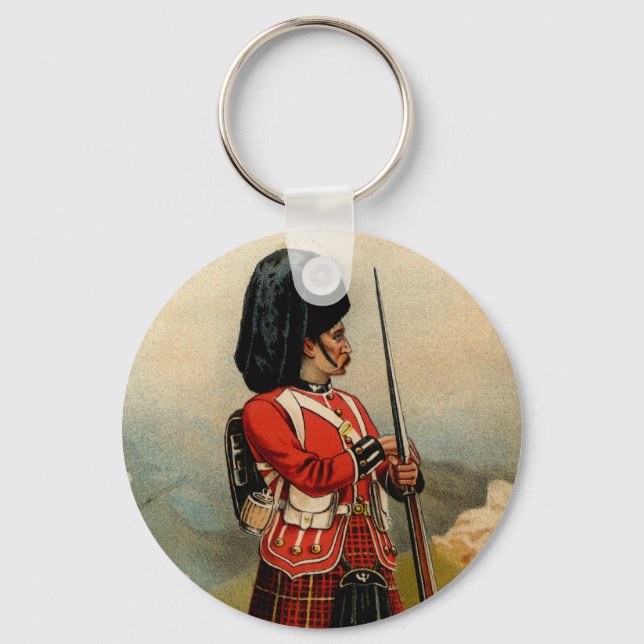 Queens Cameroon Highlanders Key Ring (Front)