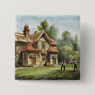 Queen's Cottage, Richmond Gardens, plate 17 from ' 15 Cm Square Badge