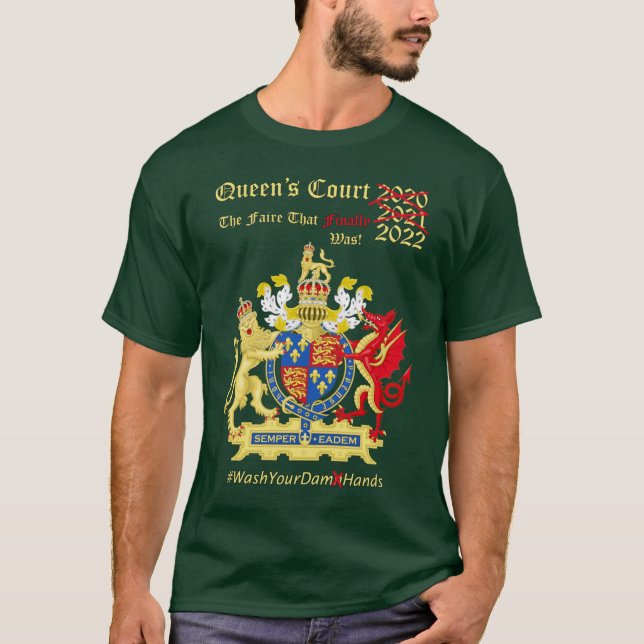 Queen's Court 2022 T-Shirt (Front)