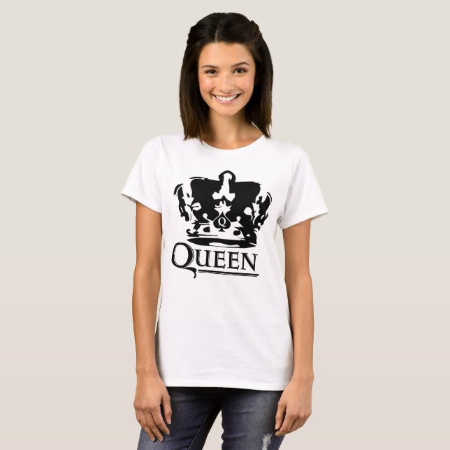 Queen's Crown T-Shirt (Front Full)