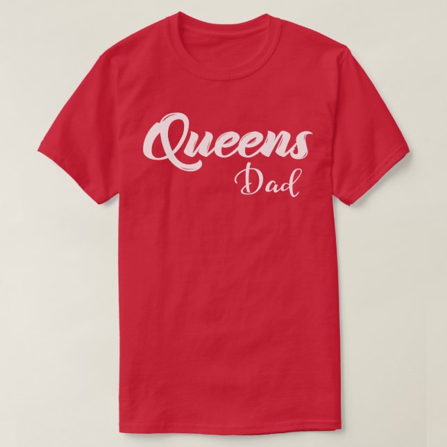 Queens Dad New York 3 T-Shirt (Design Front)
