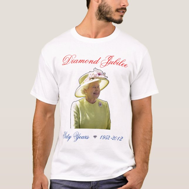 Queens Diamond Jubilee 60 Years Shirt (Front)