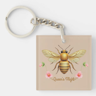 Queen's Flight Key Ring