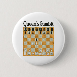 Queen's Gambit 6 Cm Round Badge