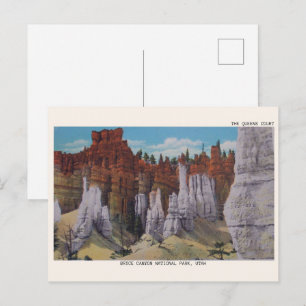 Queens Garden Trail - Bryce Canyon utah gifts Postcard