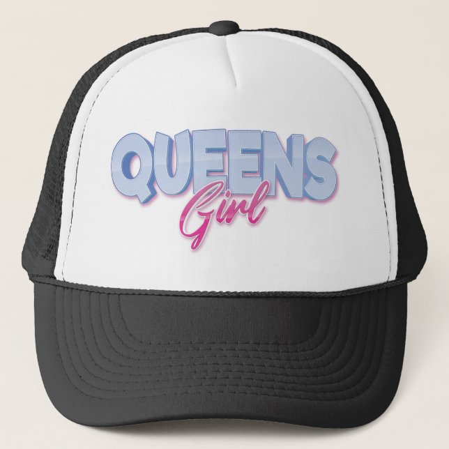 Queens Girl Trucker Hat (Front)