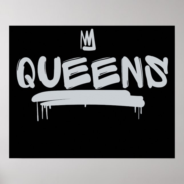 Queens graffiti tag poster (Front)