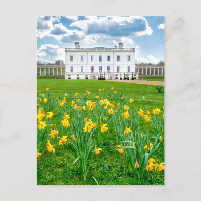 Queen's House Greenwich London UK Postcard (Front)