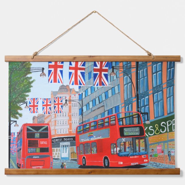 Queen's Jubilee London tapestry   (Front)
