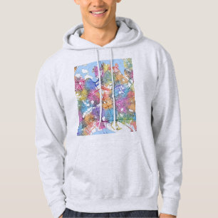 Queens New York Map Hoodie