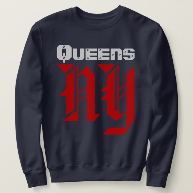 Queens NewYork Sweatshirt (Design Front)