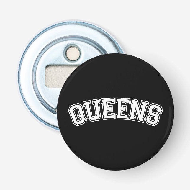 QUEENS, NYC BOTTLE OPENER (Front)