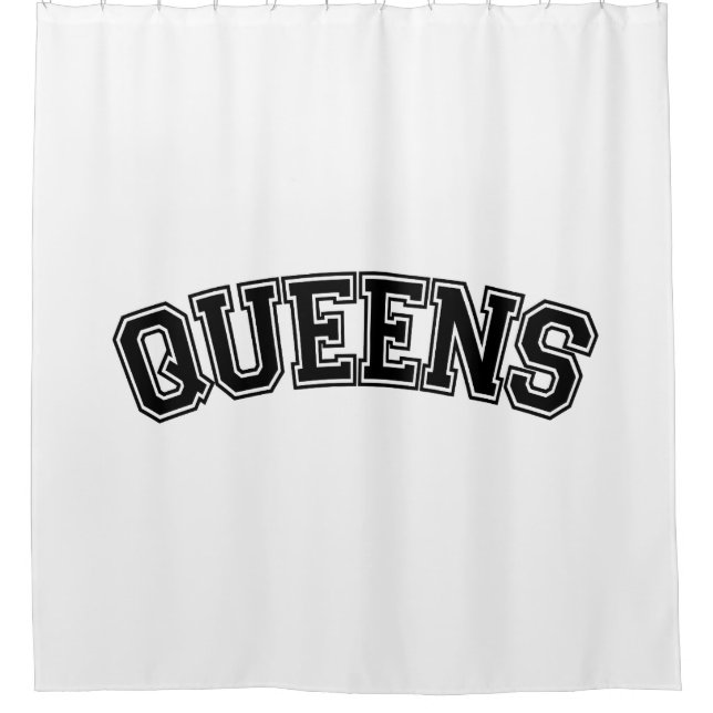 QUEENS, NYC SHOWER CURTAIN (Front)