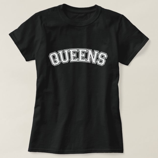 QUEENS, NYC T-Shirt (Design Front)