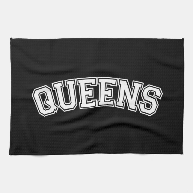 QUEENS, NYC TEA TOWEL (Horizontal)