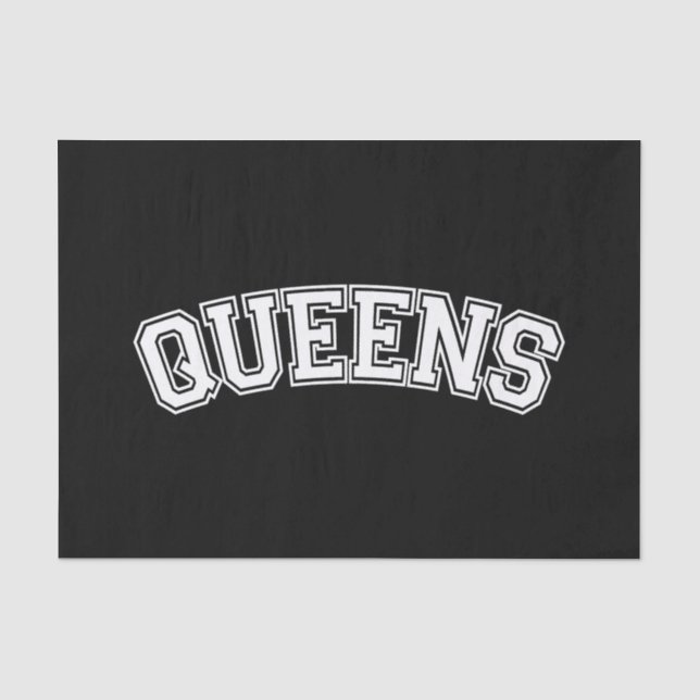 QUEENS, NYC TISSUE PAPER (Front)