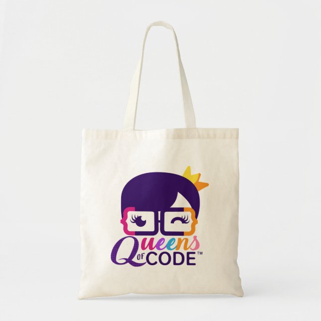 Queens of Code Tote Bag (Front)