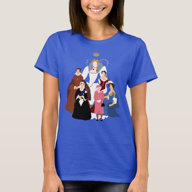 Queens of England T-Shirt (Front)