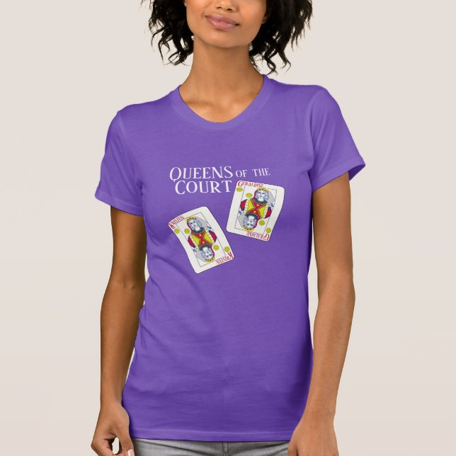 Queens of the Court Pickleball T-Shirt (Front)