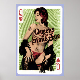 Queens of the Stone Age 2008 Concert Poster Print