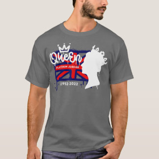 Queen's Platinum Jubilee 2022 70 British Monarch Q T-Shirt