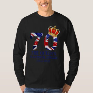 Queen's Platinum Jubilee 70 Years 1952 2022 T-Shirt