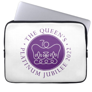 Queen's Platinum Jubilee Laptop Sleeve