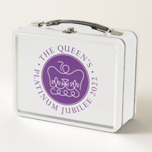 Queen's Platinum Jubilee Metal Lunch Box