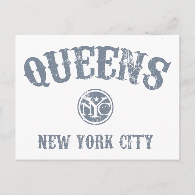 *Queens Postcard (Front)