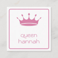 Queens Rule Pink Crown