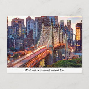 Queensboro Bridge, New York Postcard
