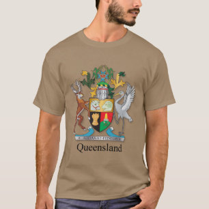 Queensland coat of arms poster T-Shirt