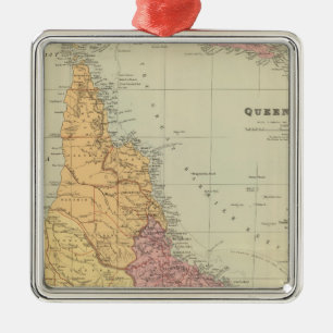 Queensland Metal Tree Decoration