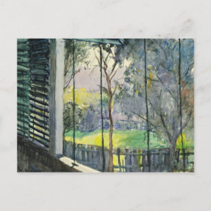 Queensland Verandah, 20th century Postcard
