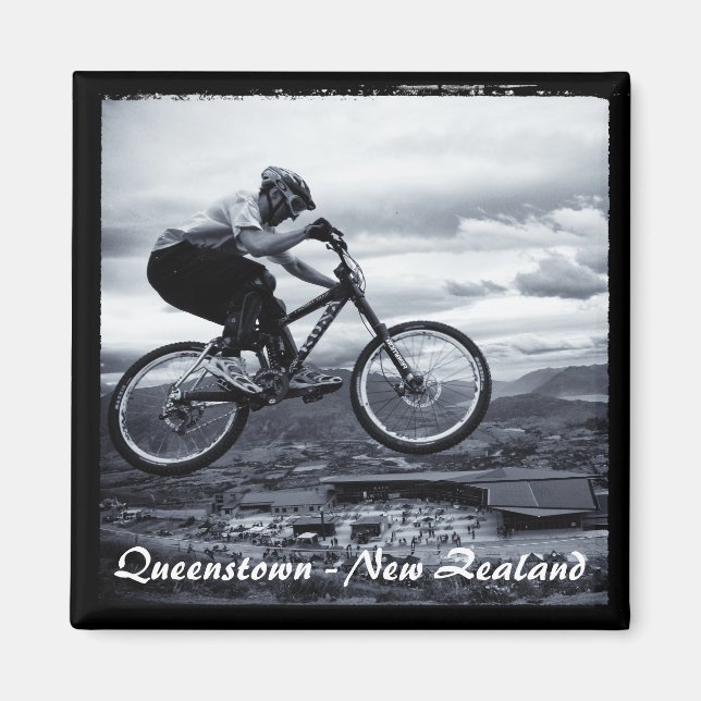 Queenstown - Adrenaline Adventures (Fridge Magnet) Magnet (Front)
