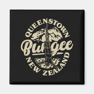 Queenstown Bungee Jump New Zealand Bungee Extreme  Magnet