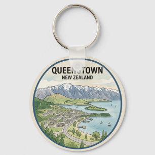 Queenstown Key Ring