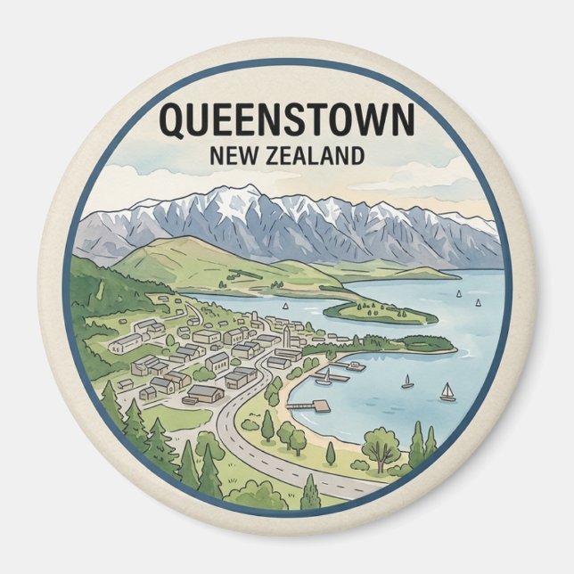 Queenstown magnet (Front)