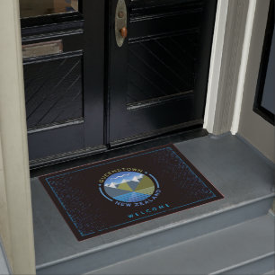 QUEENSTOWN NEW ZEALAND DOORMAT
