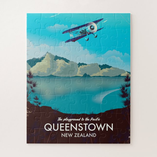 Queenstown New Zealand Jigsaw Puzzle (Vertical)