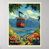 Queenstown, New Zealand Stunning Mountain Views