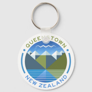 QUEENSTOWN SOUTH ISLAND NEW ZEALAND KEY RING