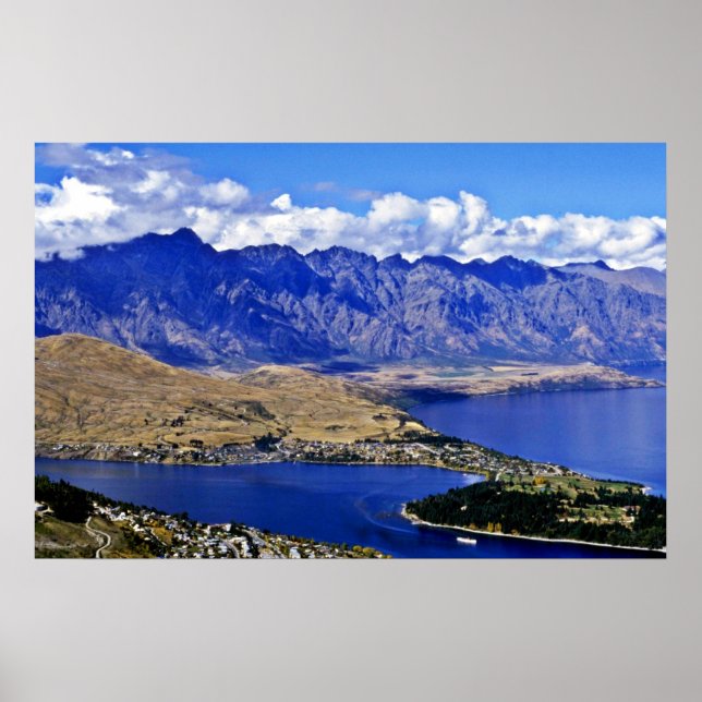 Queenstown, South Island Poster (Front)