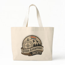 Queer Adventure Society: Vintage Explorer Tote Bag