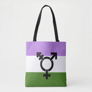 Queer - Gender Queer Pride Tote Bag