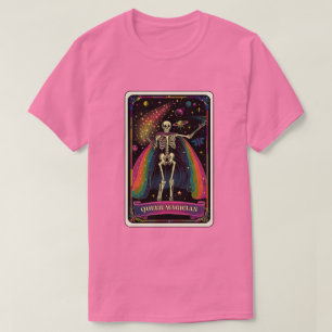 Queer Magician Skeleton Tarot T-Shirt