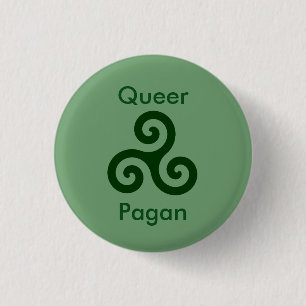 Queer Pagan 3 Cm Round Badge
